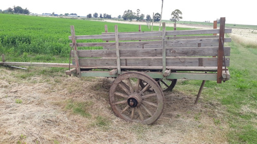 Carro O Carreta Antigua 