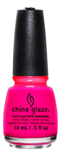 Esmalte De Uña China Glaze Heat Index Rosa Neón 14ml