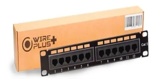comprar Pach Panel Wireplus 12 Puertos Cat5e