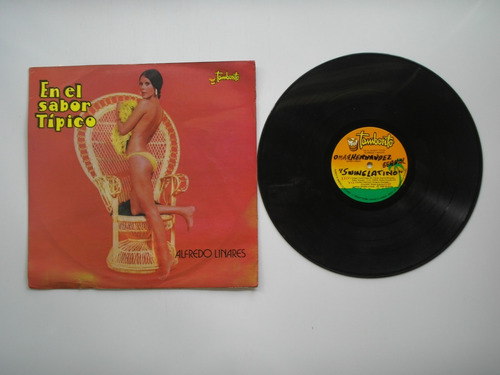 Lp Vinilo Alfredo Linares En El Sabor Tipico Colombia1984