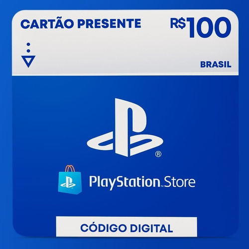 R$100 Playstation Store  Cartão Presente Digital [exclusivo]