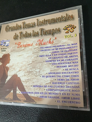 Instrumentales De Todos Los Tiempos - Cd Disco (Usado)