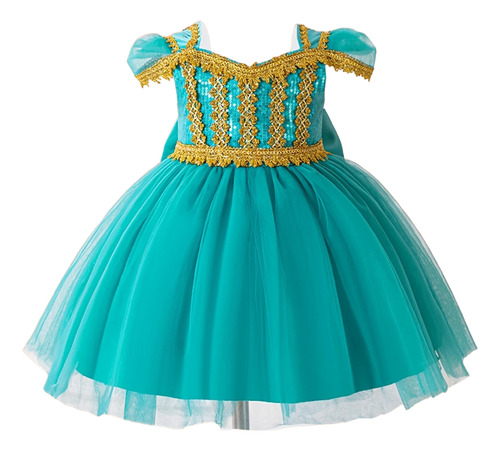 Disfraz / Vestidos De Pincesas Disney Jazmin 2 T 2