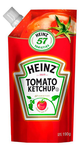 Salsa Ketchup Heinz Doypack 190 Gr Universo Binario