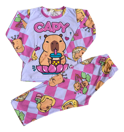 Pijama Personajes Infantil Varios Diseños