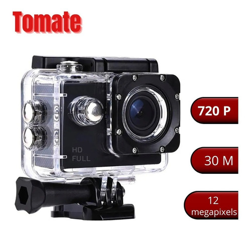 Câmera E Filmadora Hd Tomate Prova D´água 720p