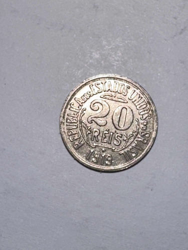 3 Moedas 20 Reis 1919/1920/1921 Originais C04 (Usado)