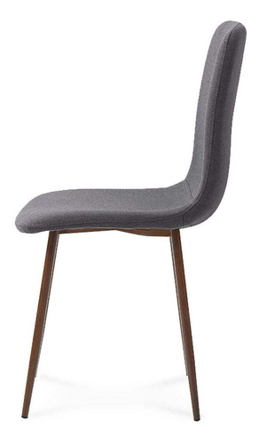Juego De 4 Sillas Inoha Gris Këssa Muebles