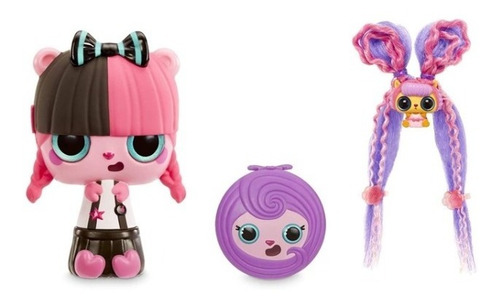 Muñeca Sorpresa Pop Pop Hair Surprise 3 En 1 Pets Mascotas 