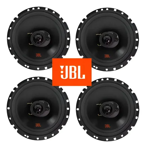 Kit 4 Alto Falantes JBL 6 Polegadas 220W RMS Preto