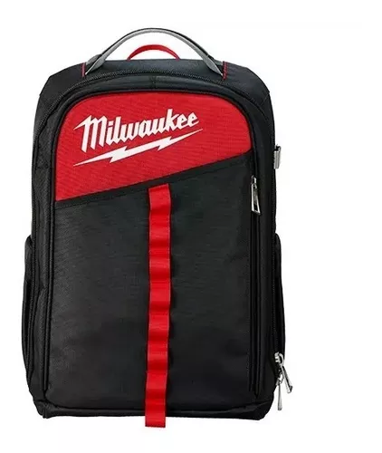 Mochila Milwaukee 48-22-820 Ideal Para Herramientas Y Laptop Color Rojo /  Negro