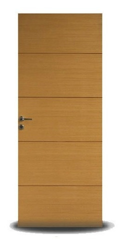 Puerta Placa Interior Oblak Euroline Tempo Mogno 70/10 Cm Mm