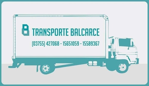 Transporte Mudanzas Nacionales Logistica Balcarce Oberá