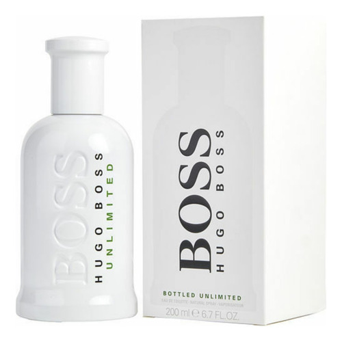 Perfume Boss Bottled Unlimited 200ml. Hugo Boss Gigante