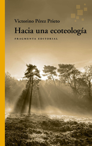 Libro Hacia Una Ecoteologia - Perez Prieto, Victorino