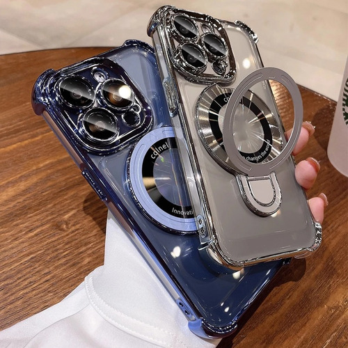 Capa Capinha Magnética Para iPhone Com Proteção Câmera