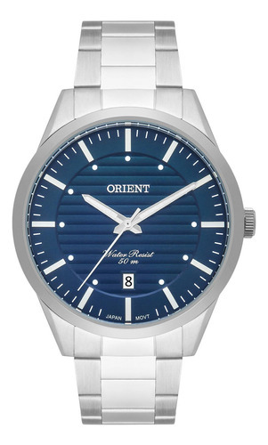 Relógio Orient Masculino  Mbss1422 D1sx Prata