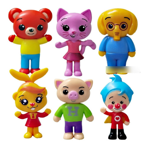 Set 6 Figuras Plim Plim