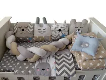 Comprar Chichoneras Animalitos Con Acolchado Trenza Y Organizador C1