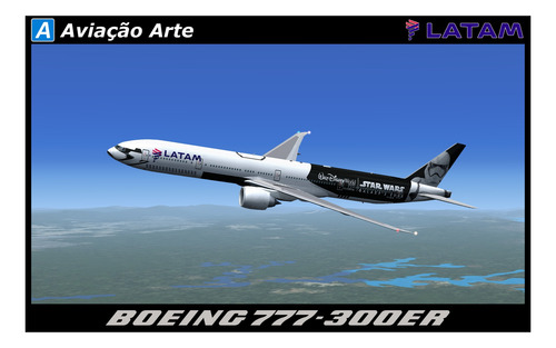Pintura De Avião Fsx - Frota Latam Brasil Completa