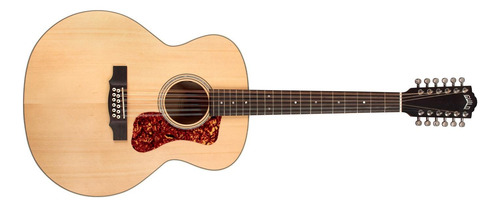 Violão 12 Corda Guild F-2512e Maple Blonde Eletrico Acustico