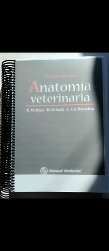 Libro De Anatomía Veterinaria Dyce Cuarta Edición