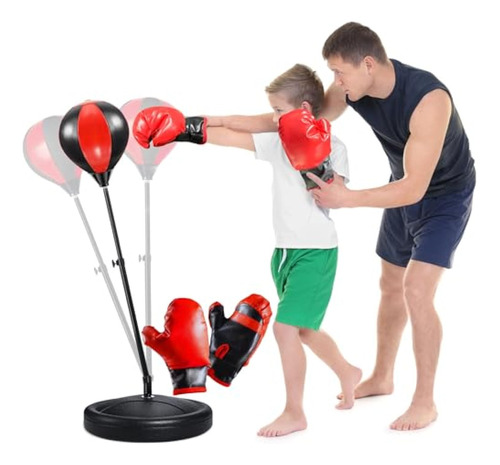 Punching Bag For Kids, Kids Boxing Bag With Stand, 3 4 5 6 7