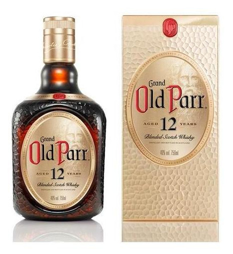 Whisky Old Parr 750 Ml Original Con Sello Y Código Qr