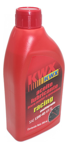 Aceite Multigrado Para Motor 15w40 Mineral Kwx 946 Ml