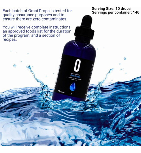 Omnitrition Omni Drop 4oz Vitamina B12 Suplemento