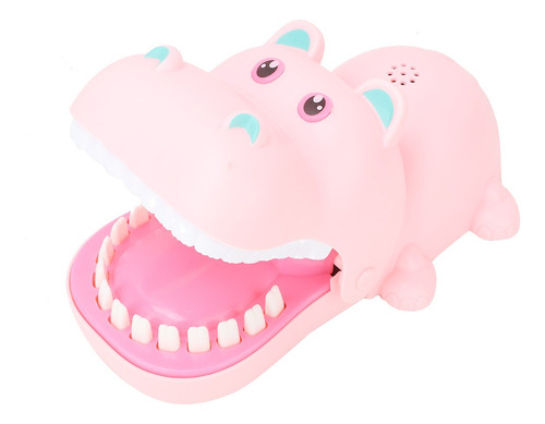 Portátil De Dibujos Animados Hipopótamo Boca Con Dientes Jug
