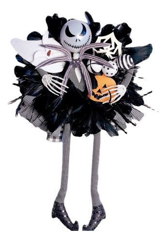 2pcs Halloween Wreath Decoraciones Colgantes