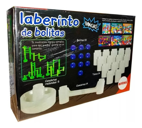 Imagen 3 de 6 de Laberinto De Bolitas Magico Didactico Original Antex 3323