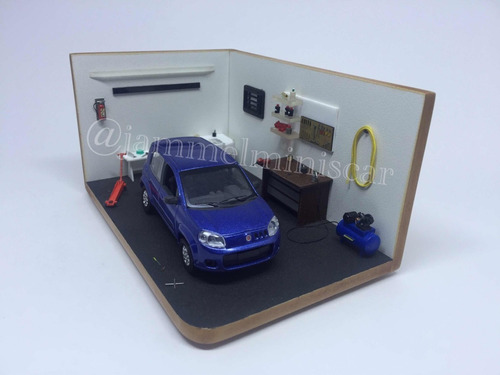 Diorama Oficina Mecânica Sem Miniatura