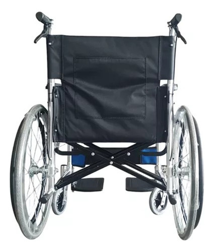 Silla De Ruedas Plegable Doble Freno Aluminio Liviana Oneder