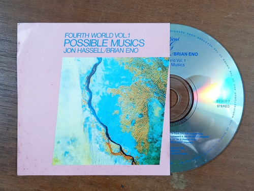 Cd Jon Hassell & Brian Eno - Fourth World (1987) Uk R15