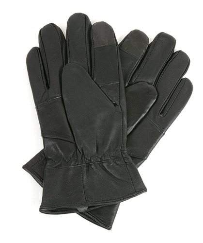 Imagen 4 de 8 de Guantes De Vestir De Cuero Para Hombre De Smartphone Para