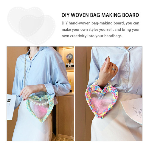 Nuevo Lámina Acrílica Transparente Para Bolsa De Mano, 6
