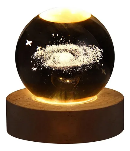 comprar Highclass Luz Nocturna Cristal Esfera Planeta Luna 3d Led
