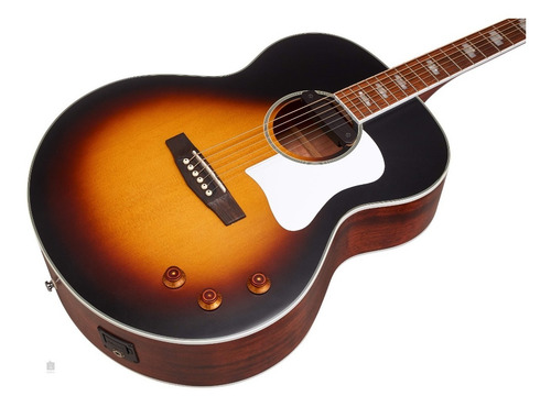 Guitarra Electroacústica Jumbo Cort Cj Retro