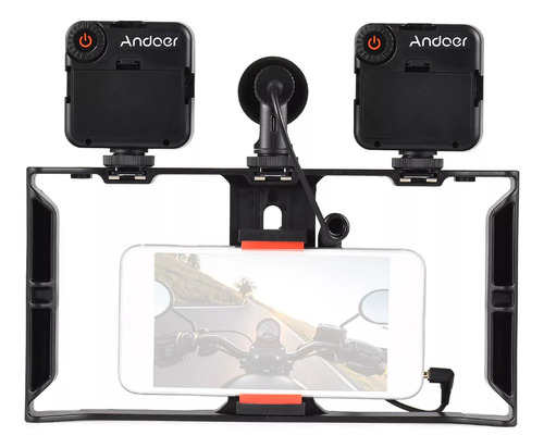 Kit De Equipo De Vídeo Para Smartphone Que Incluye