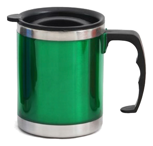 Copo Térmico Inox Conserva O Liquido Por Hrs 450ml Redstar Cor Verde