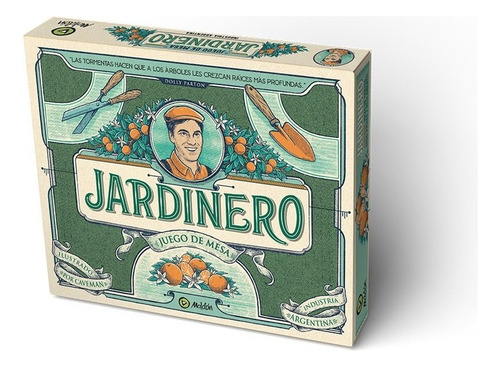 Maldón Jardinero Juego De Mesa Ilustrado Botanica Familiar