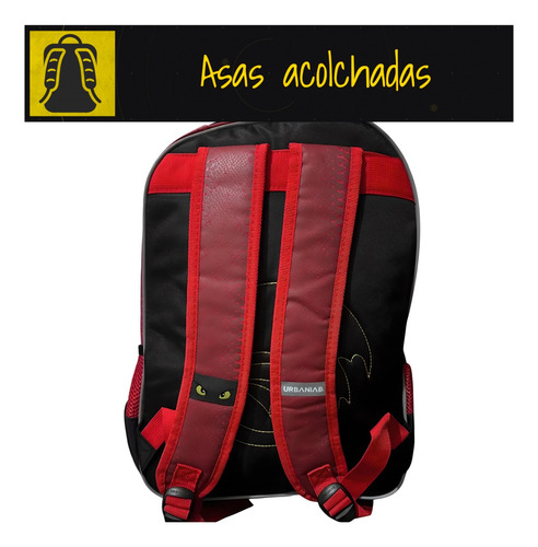Mochila Cómo Entrenar A Tu Dragón Chimuelo Y Hipo Primaria