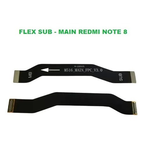 Flex Sub Main Xiaomi Redmi Note 8 Original Somos Tienda