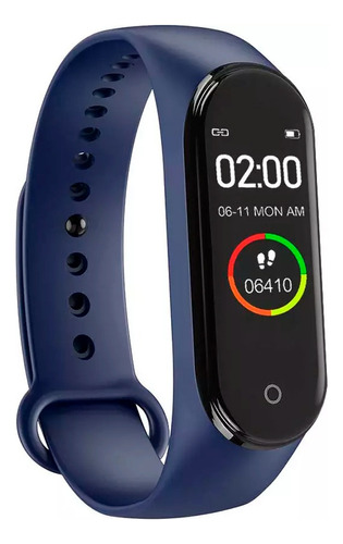 Imagen 1 de 7 de Smartwatch Nictom Sb04 Smartband Azul