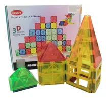 Comprar Bloques Para Armar 3d Magnéticos 32 Piezas