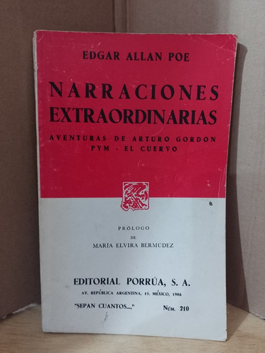 Narraciones Extraordinarias Por Edgar Allan Poe