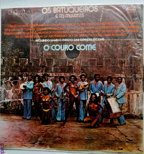 Os Batuqueiros E As Mulatas  Samba Brasil Disco Vinilo