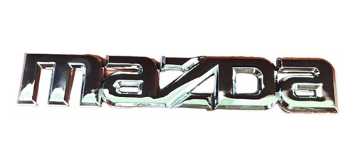 Emblema Letra Mazda Tapa Maleta Cromado